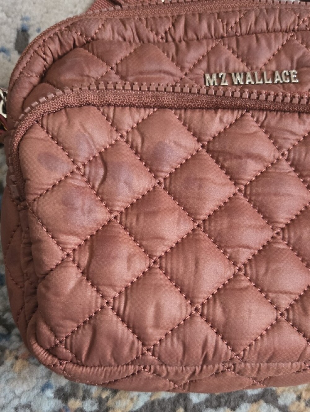 MZ Wallace Metro Camera Bag Terracotta - Picture 3 of 3